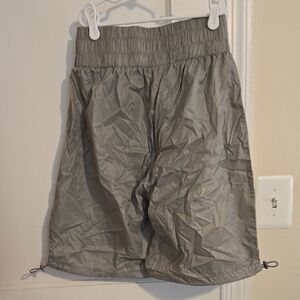Silver Grey Dance Warmup Shorts